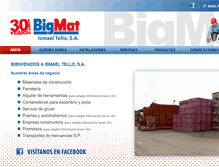 Tablet Screenshot of bigmatismaeltello.com